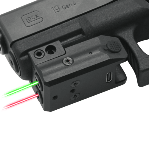 P3RG Angled Pistol Laser Profile