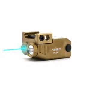 HiLight SS10B Extreme Low Profile Blue Laser Sight – For Subcompact Pistols – Water & Shock Resistant