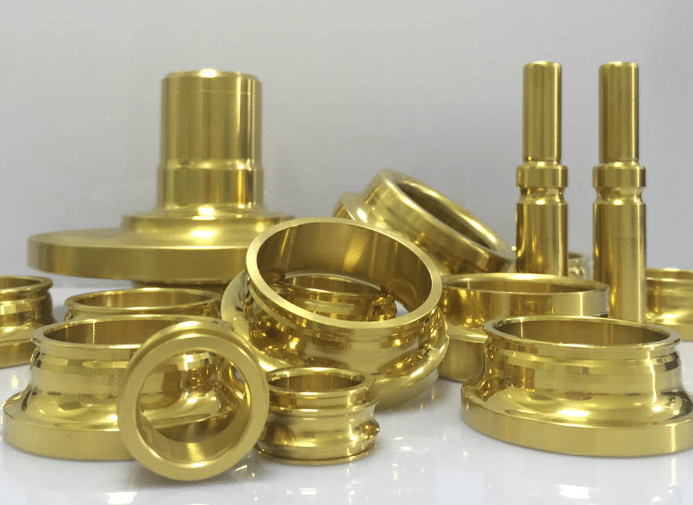 PVD vacuum deposition product showing characteristic metallic sheen
